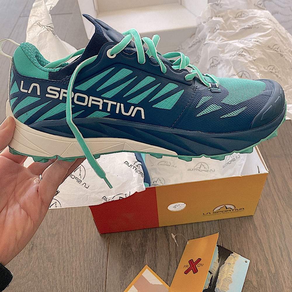 New La Sportiva Kaptiva OPAL/AQUA size 39.5